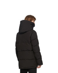 Parka noire Canada Goose