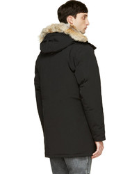 Parka noire Canada Goose