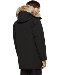 Parka noire Canada Goose