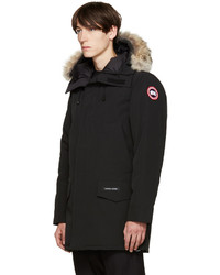 Parka noire Canada Goose