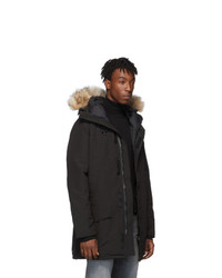 Parka noire Canada Goose