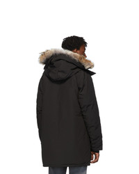 Parka noire Canada Goose