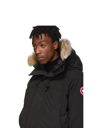 Parka noire Canada Goose