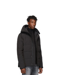 Parka noire Canada Goose