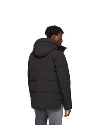 Parka noire Canada Goose