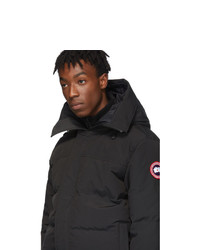 Parka noire Canada Goose