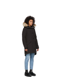 Parka noire Canada Goose