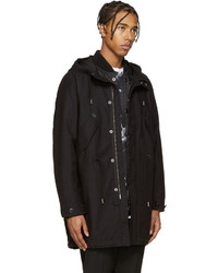 Parka noire Diesel