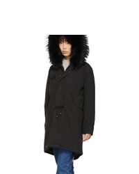 Parka noire MR AND MRS ITALY