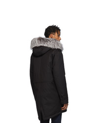 Parka noire Mackage