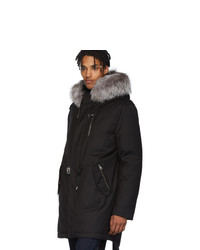 Parka noire Mackage