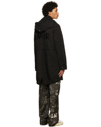 Parka noire Amiri