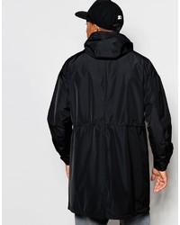 Parka noire Asos