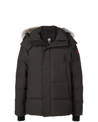 Parka noire Canada Goose