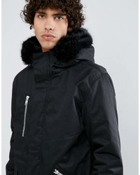 Parka noire