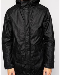 Parka noire Selected