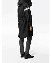 Parka noire Burberry