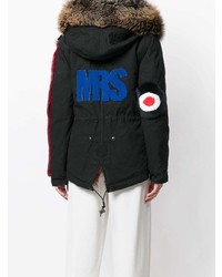 Parka noire Mr & Mrs Italy