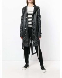 Parka noire Rick Owens DRKSHDW