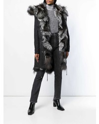 Parka noire Furs66