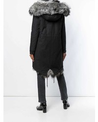 Parka noire Furs66