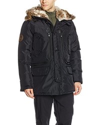 Parka noire Geographical Norway