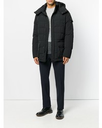 Parka noire Woolrich