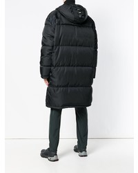 Parka noire Prada