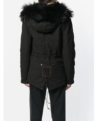 Parka noire Mr & Mrs Italy