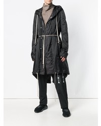 Parka noire Rick Owens DRKSHDW