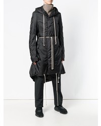 Parka noire Rick Owens DRKSHDW