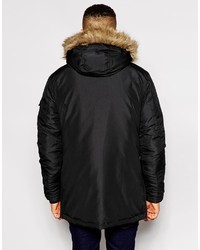 Parka noire