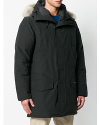 Parka noire Canada Goose