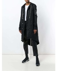 Parka noire Rick Owens DRKSHDW