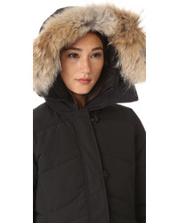 Parka noire Canada Goose