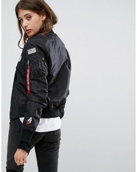 Parka noire Alpha Industries