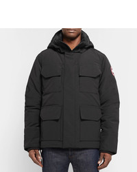 Parka noire Canada Goose