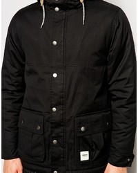 Parka noire Wemoto