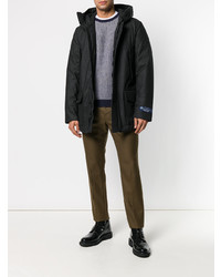 Parka noire Woolrich