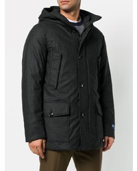 Parka noire Woolrich