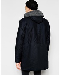 Parka noire Lee