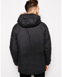 Parka noire Wrangler