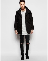 Parka noire Edwin