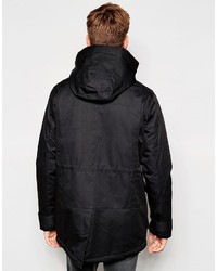 Parka noire NATIVE YOUTH