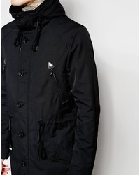 Parka noire Lindbergh