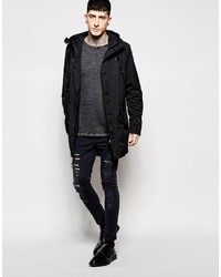 Parka noire Lindbergh