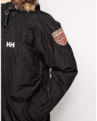 Parka noire Helly Hansen