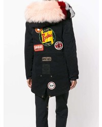 Parka noire Mr & Mrs Italy