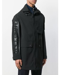 Parka noire Moncler