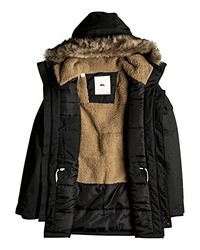 Parka noire Quiksilver